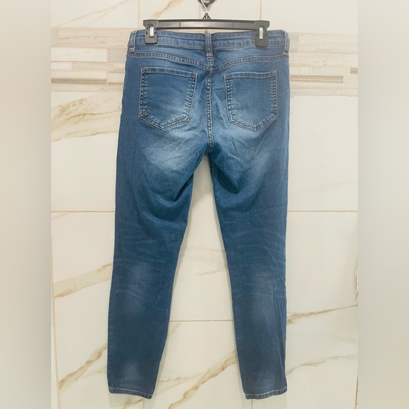 Kut from the Kloth Dark blue Wash toothpick Skinny ankle Jeans womens 6 S - Picture 10 of 11